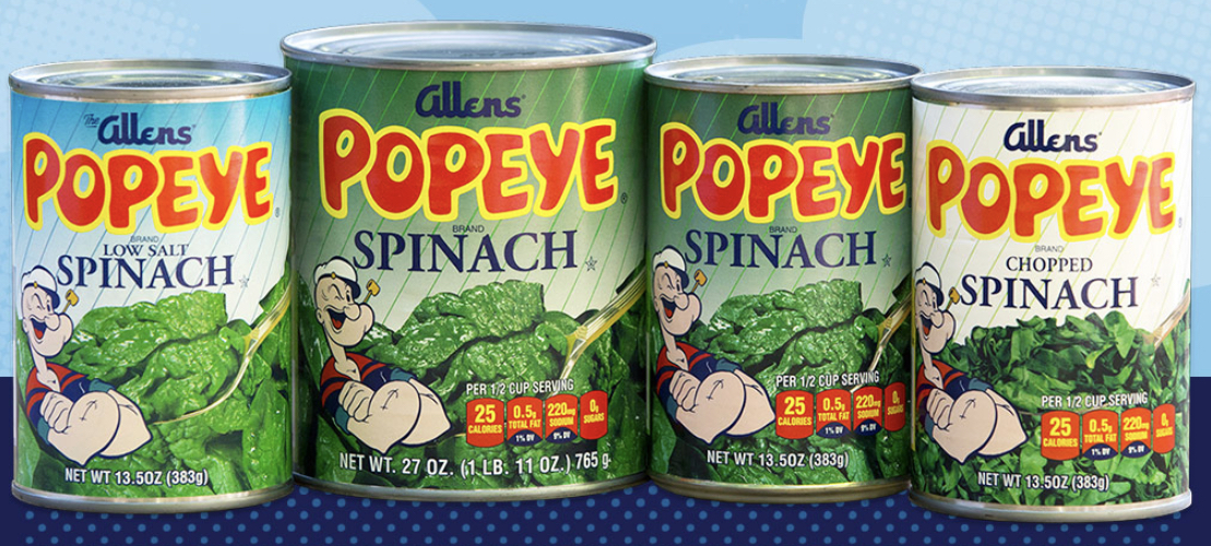 Popeye Spinach